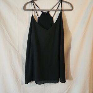 Black Sleeveless Top